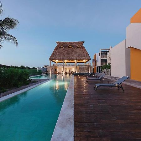 Telchac Villa De 3 Pisos Con Club Playa Telchac Puerto Exterior foto