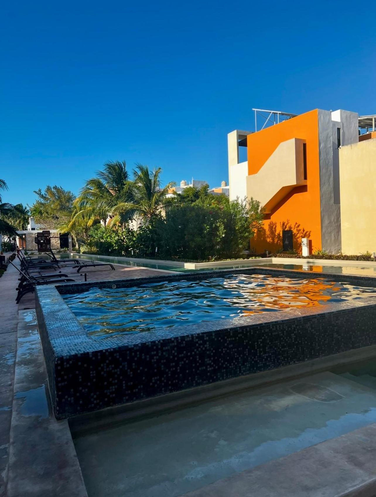 Telchac Villa De 3 Pisos Con Club Playa Telchac Puerto Exterior foto